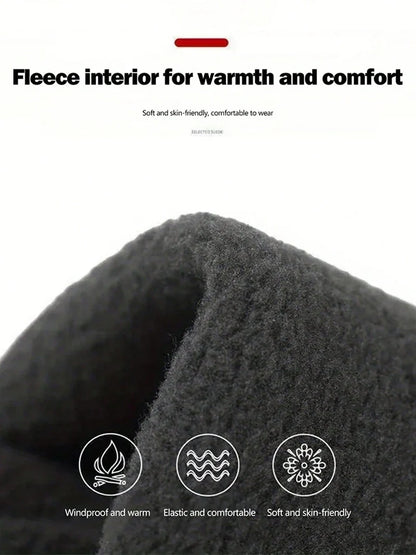 Men's Women's Winter Warm Touch Screen Gloves Windproof Cold-proof Cycling Running Hiking Skiing Gloves