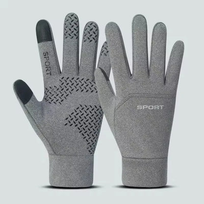 Men's Women's Winter Warm Touch Screen Gloves Windproof Cold-proof Cycling Running Hiking Skiing Gloves
