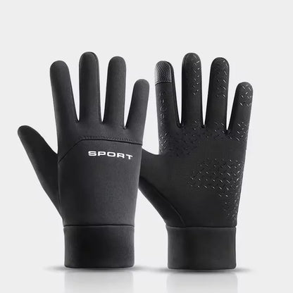 Men's Women's Winter Warm Touch Screen Gloves Windproof Cold-proof Cycling Running Hiking Skiing Gloves